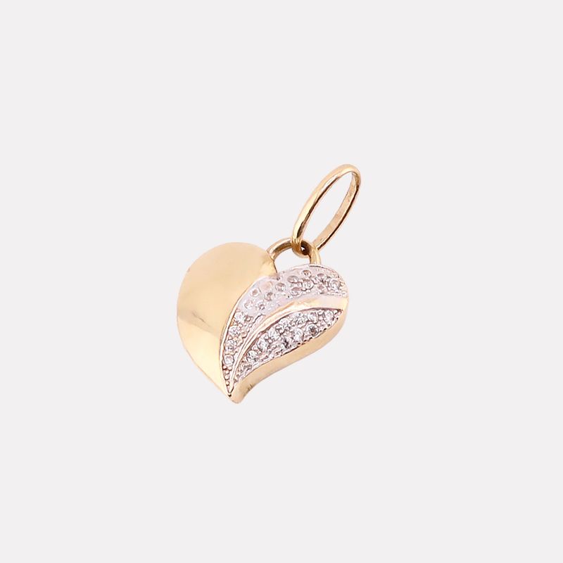 Dije Corazon C/p 14k 1.5g